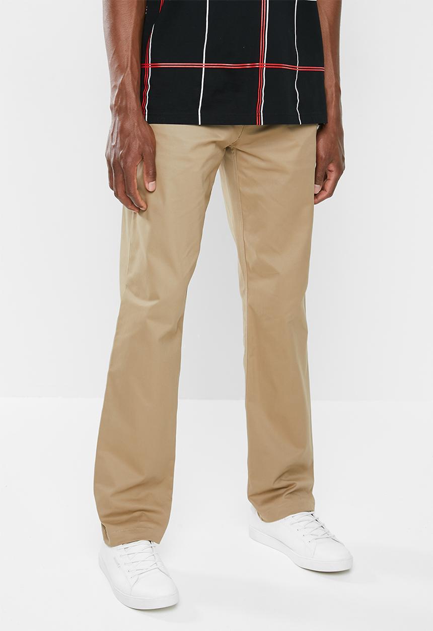 POLO - Carver relaxed fit chino  - khaki