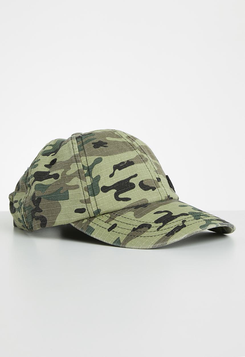 JEEP - Kids camo print cap - green