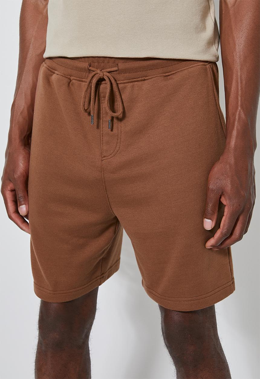Superbalist - Sunday sweatshorts - rust 