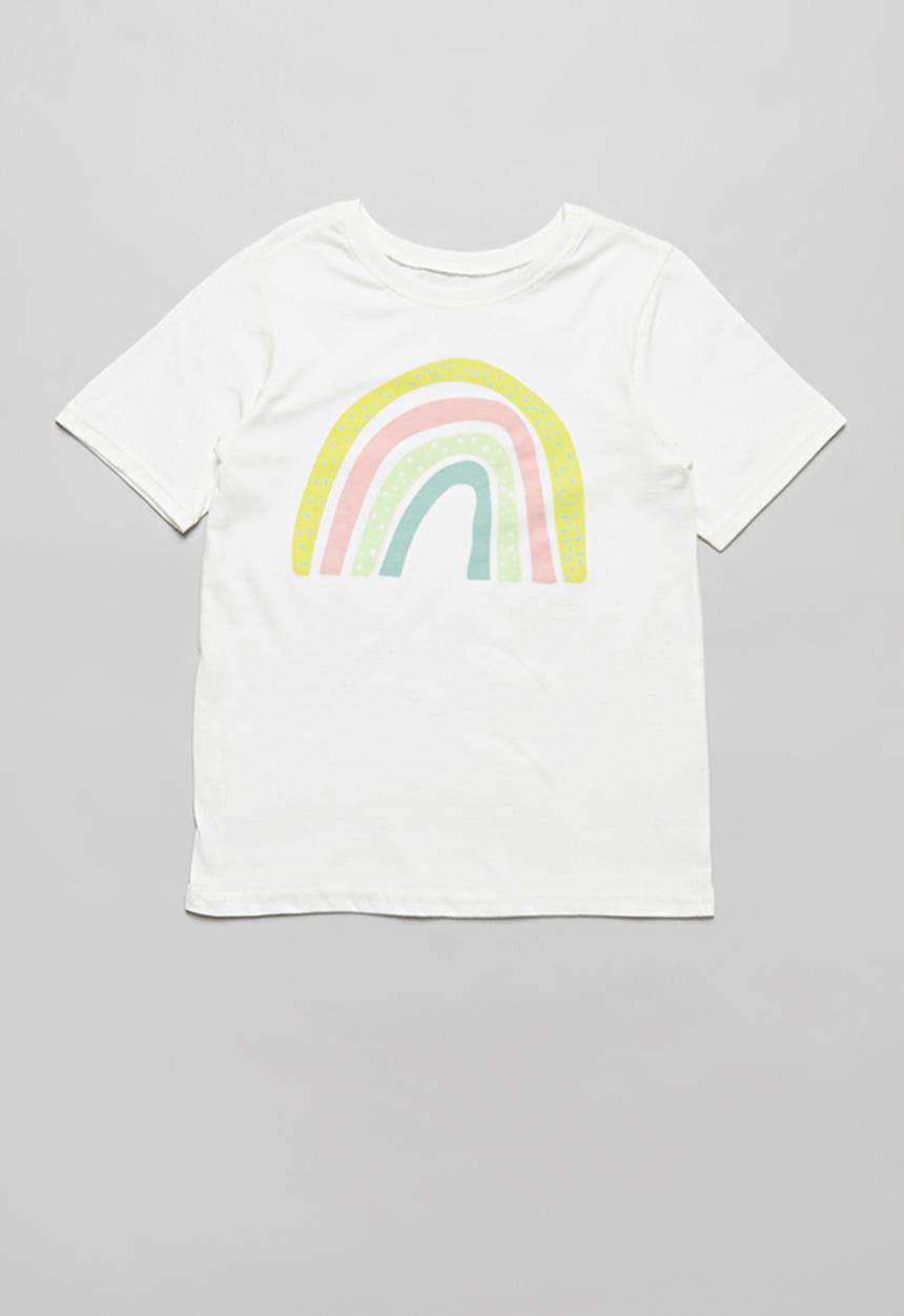 Pop Candy - Printed short sleeve tee - milk