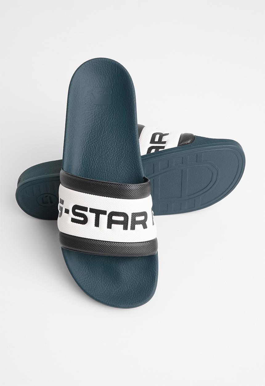 G-STAR - Cart slide iii - navy & white 