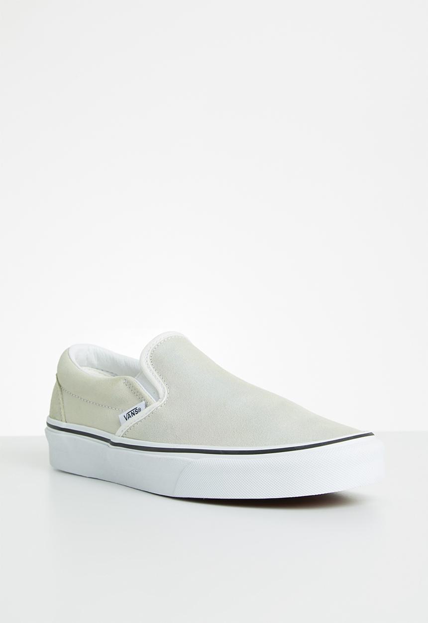 Vans - Ua Classic slip-on - (prism suede) metallic & blanc de blanc