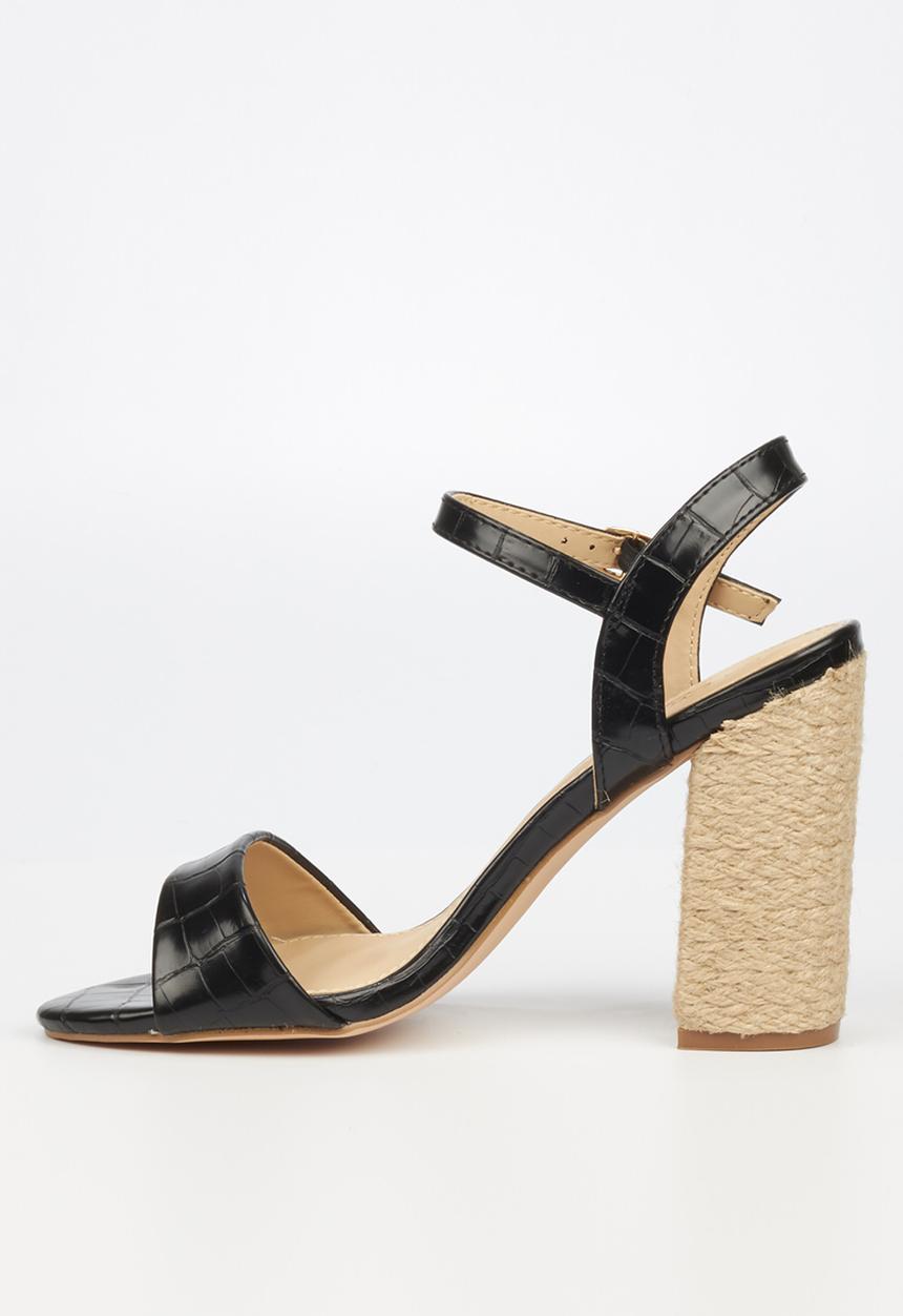 Miss Black - Haya heel - black