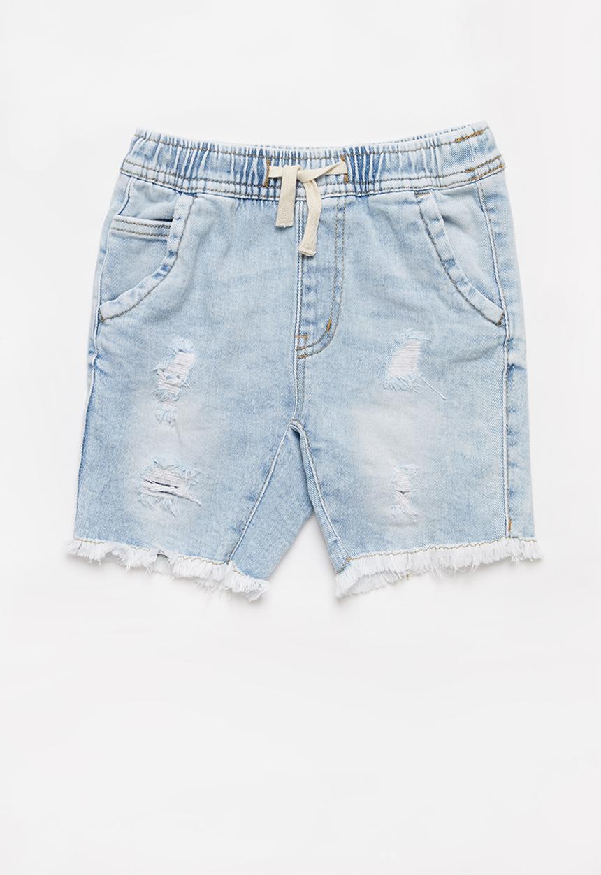 Cotton On - Street slouch short - light blue 