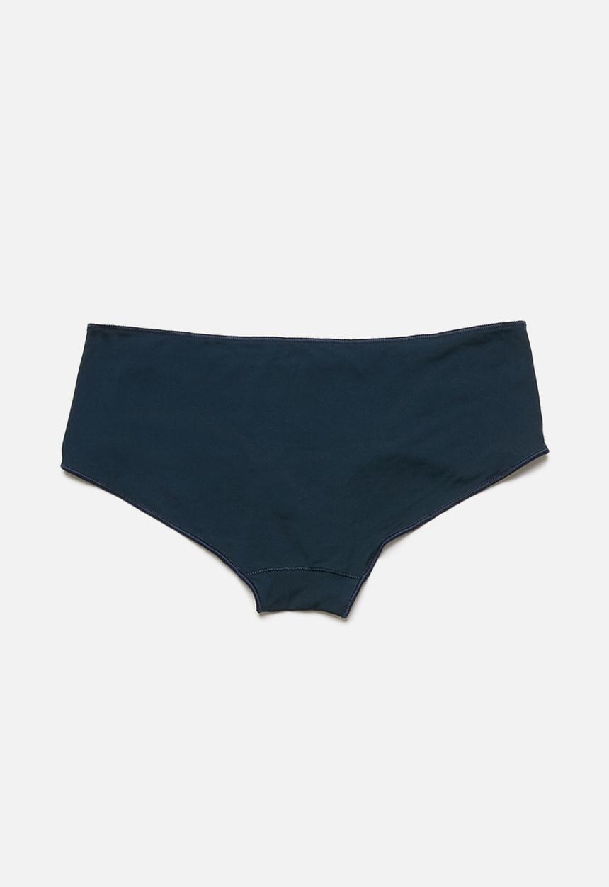 Jockey - Npl knicker 3pk - 2pln/1 iht - midnight navy & pink berry