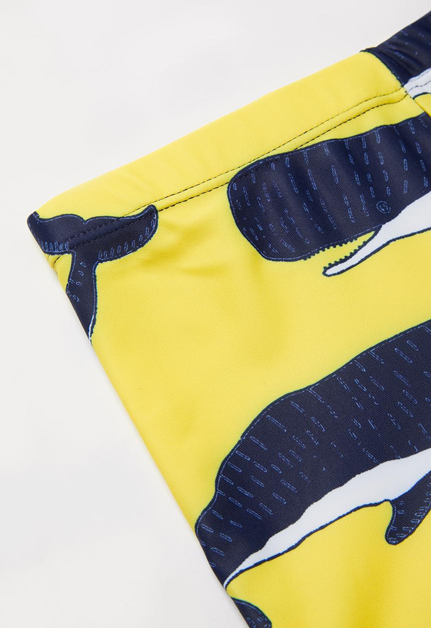 Cotton On - Billy boyleg swim trunk - yellow & navy 