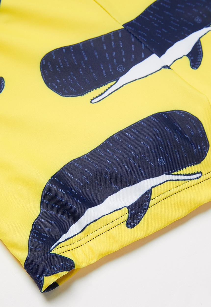 Cotton On - Billy boyleg swim trunk - yellow & navy 