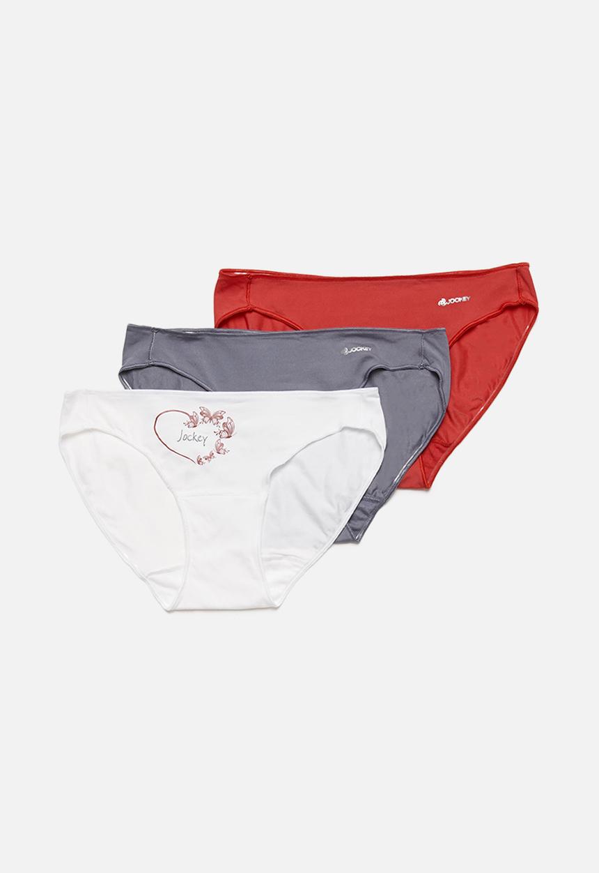 Jockey - Npl bikini 3pack - 2 pln/ 1iht - multi 