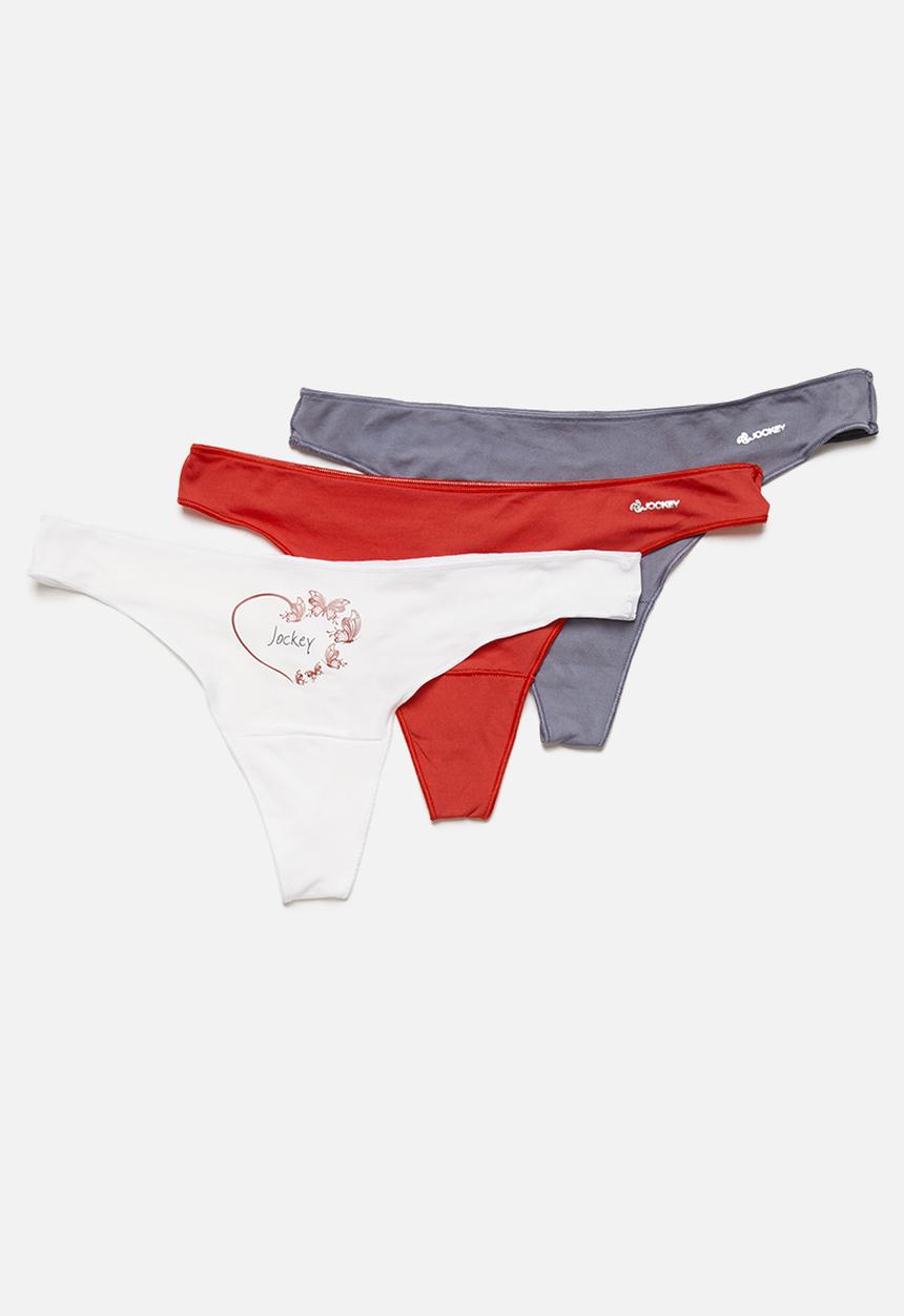 Jockey - Npl G-string 3pack - 2 pln/ 1 iht - multi