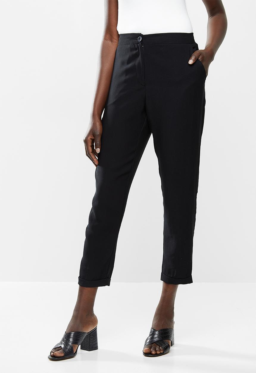 Me&B - Tapered pant - black