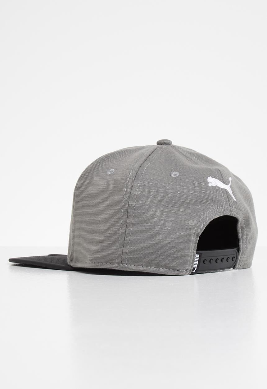 PUMA - Puma flatbrim cap puma - grey