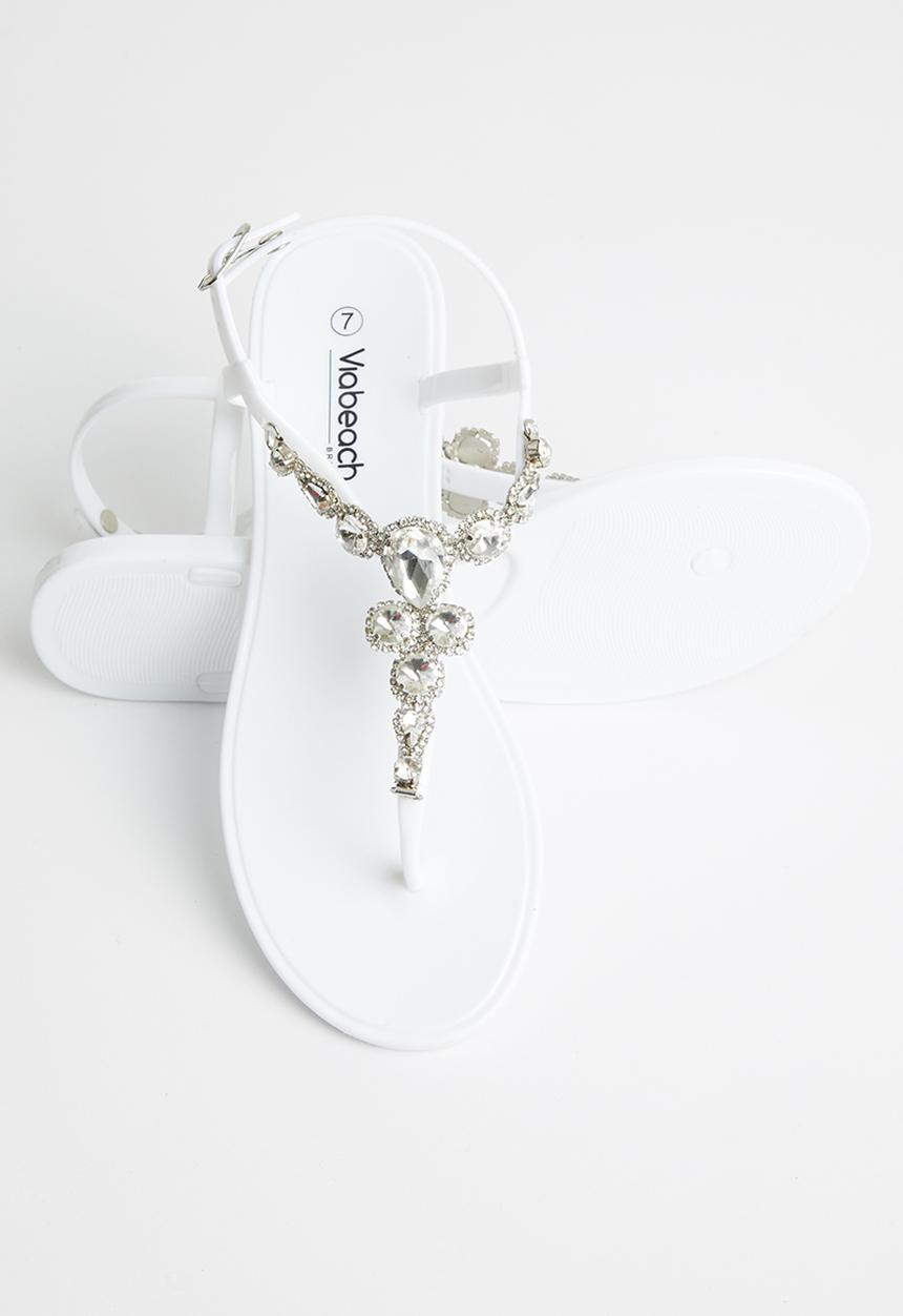 Viabeach - Karpathos sandal - white