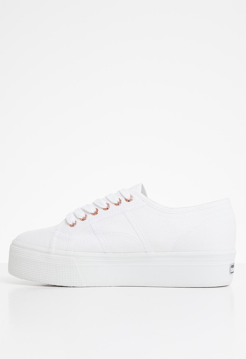 SUPERGA - 2790 Full platform - white rose gold