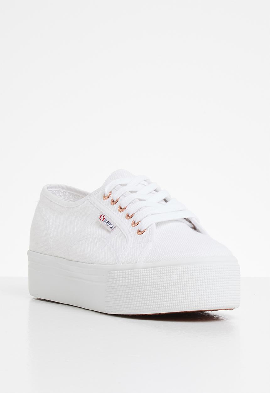 SUPERGA - 2790 Full platform - white rose gold