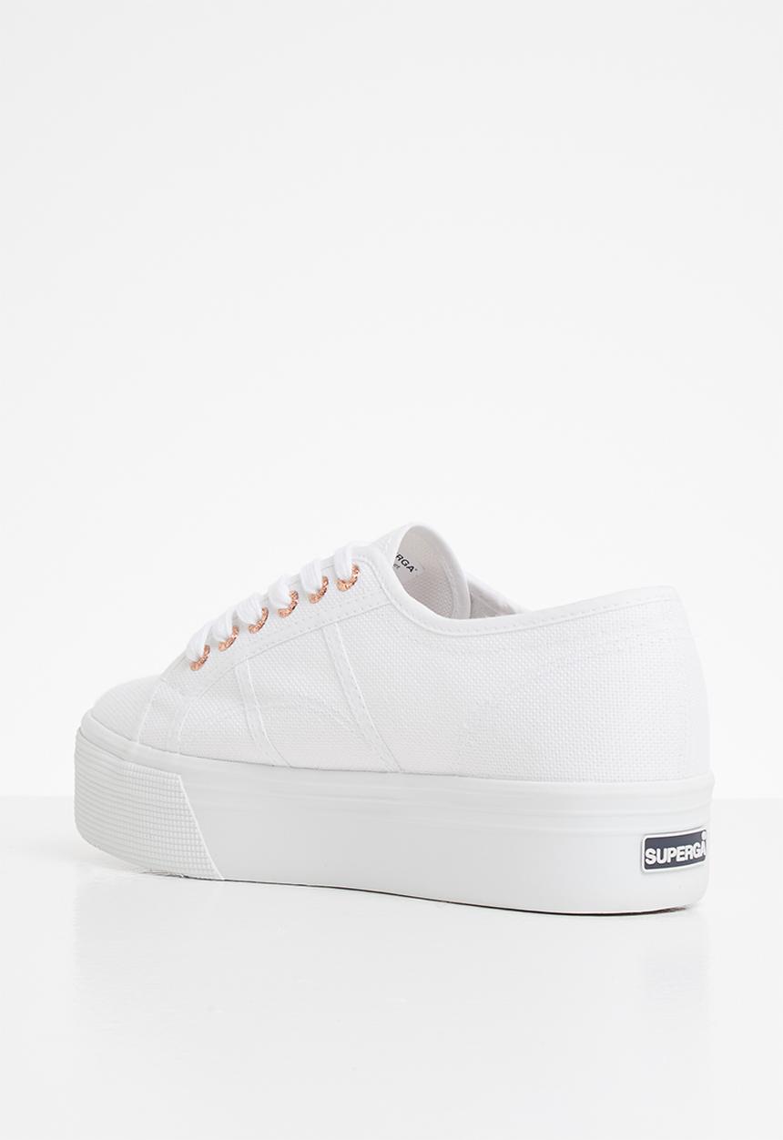 SUPERGA - 2790 Full platform - white rose gold