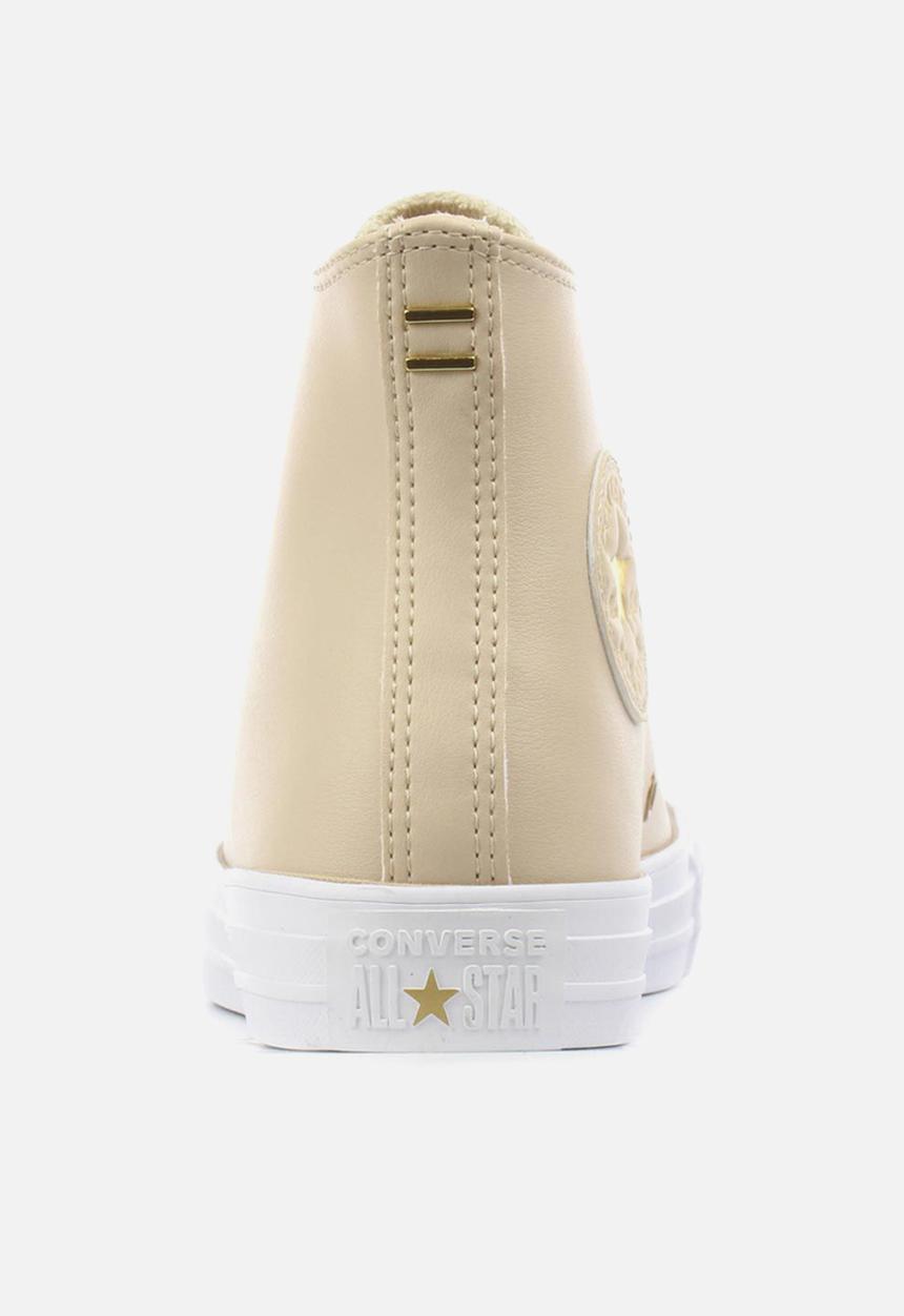 Converse - Chuck taylor all star hi - farro/gold/white