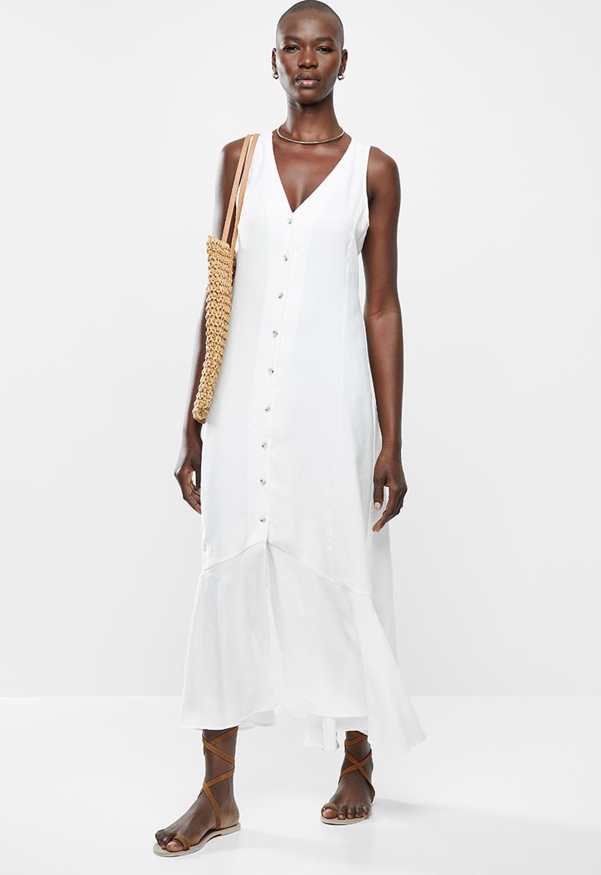 MANGO - Milos dress - white 