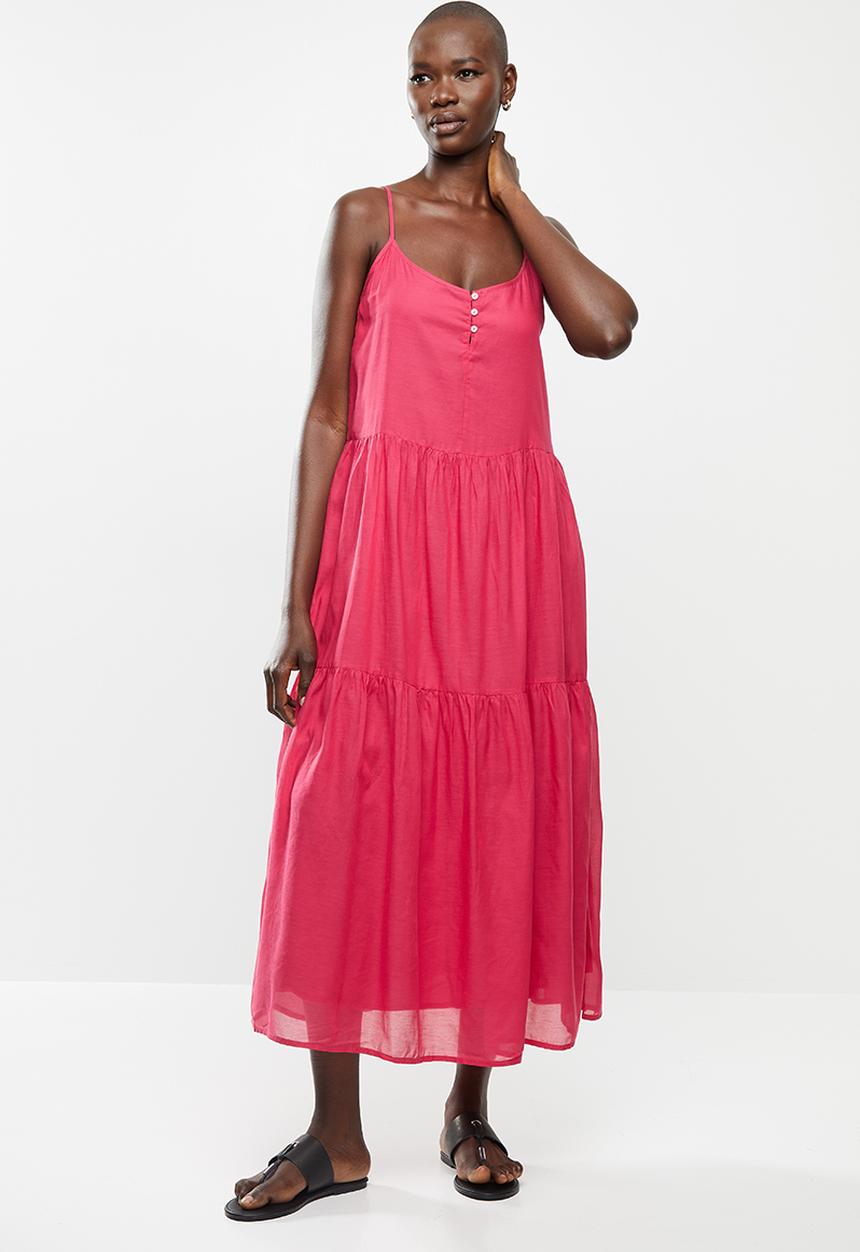 MANGO - Dress soli - pink