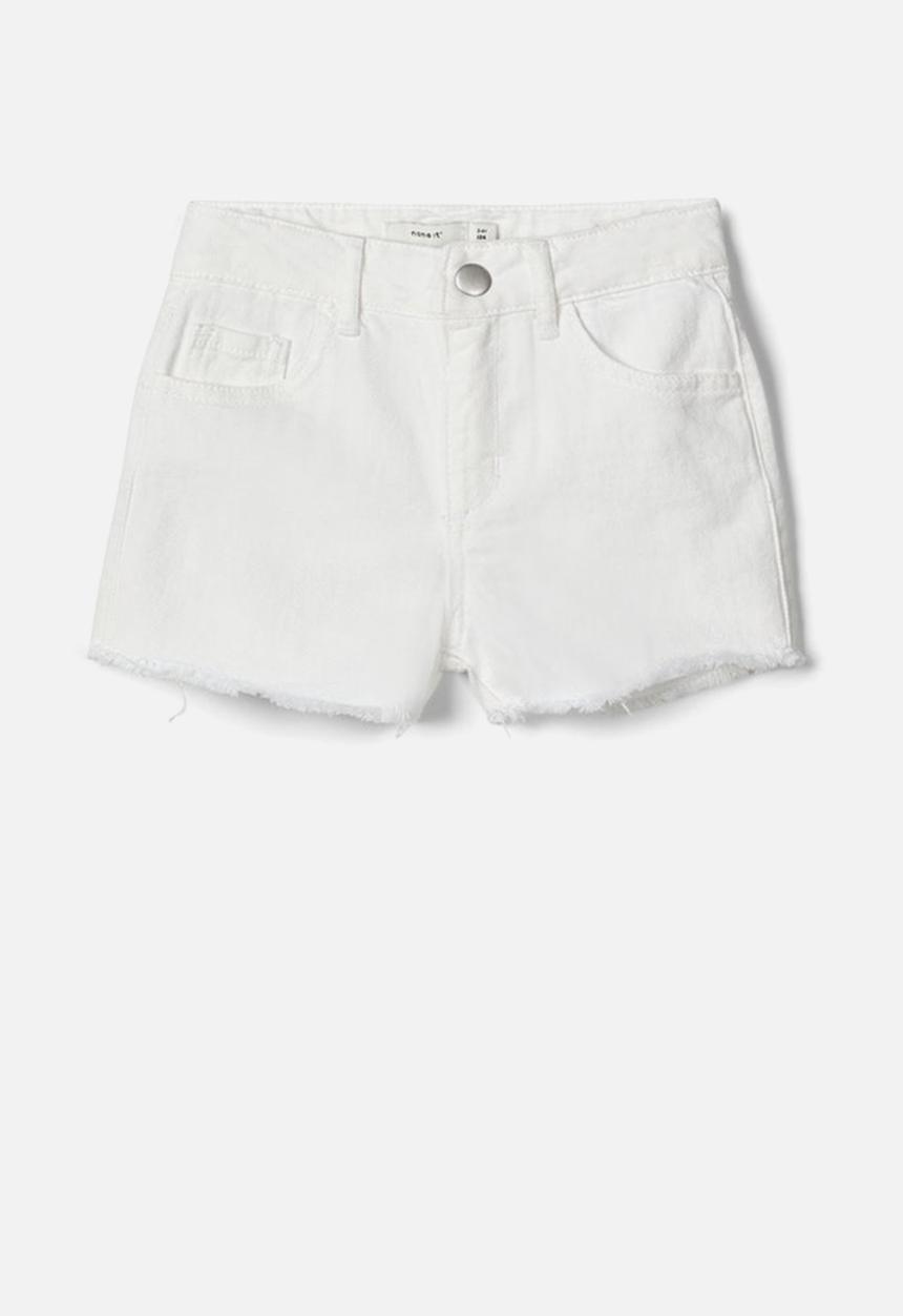 Name It - Randi mom twizza shorts - white
