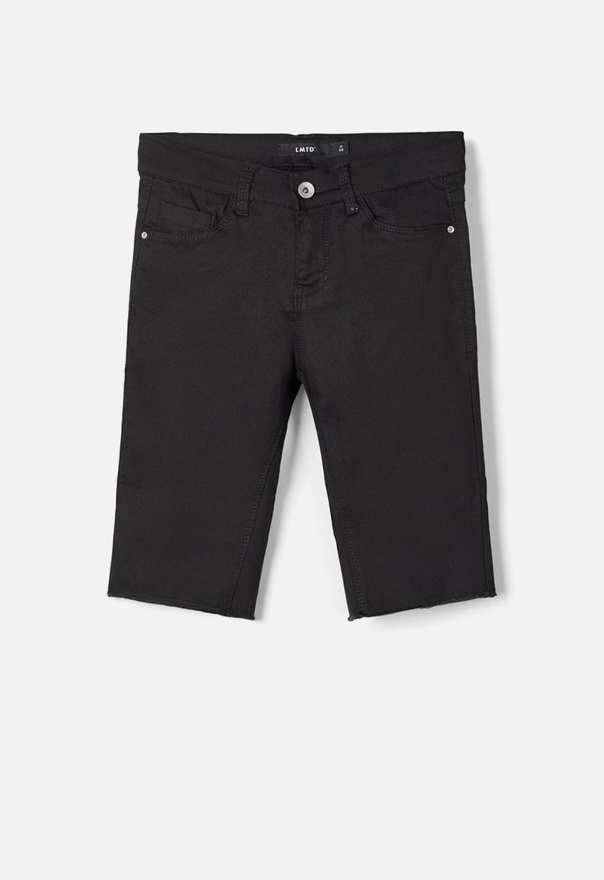 Name It - Pil biker shorts - black