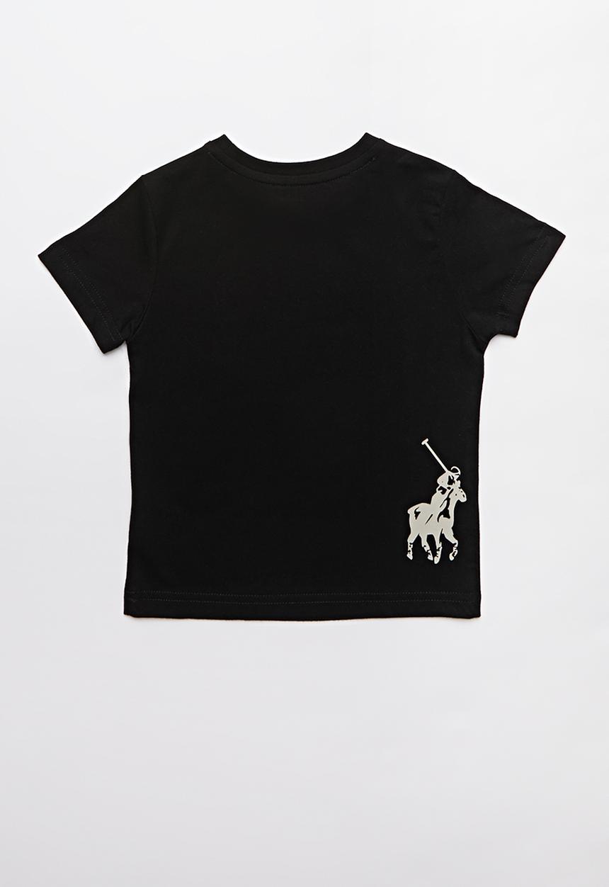 POLO - Boys rick short sleeve tee - black