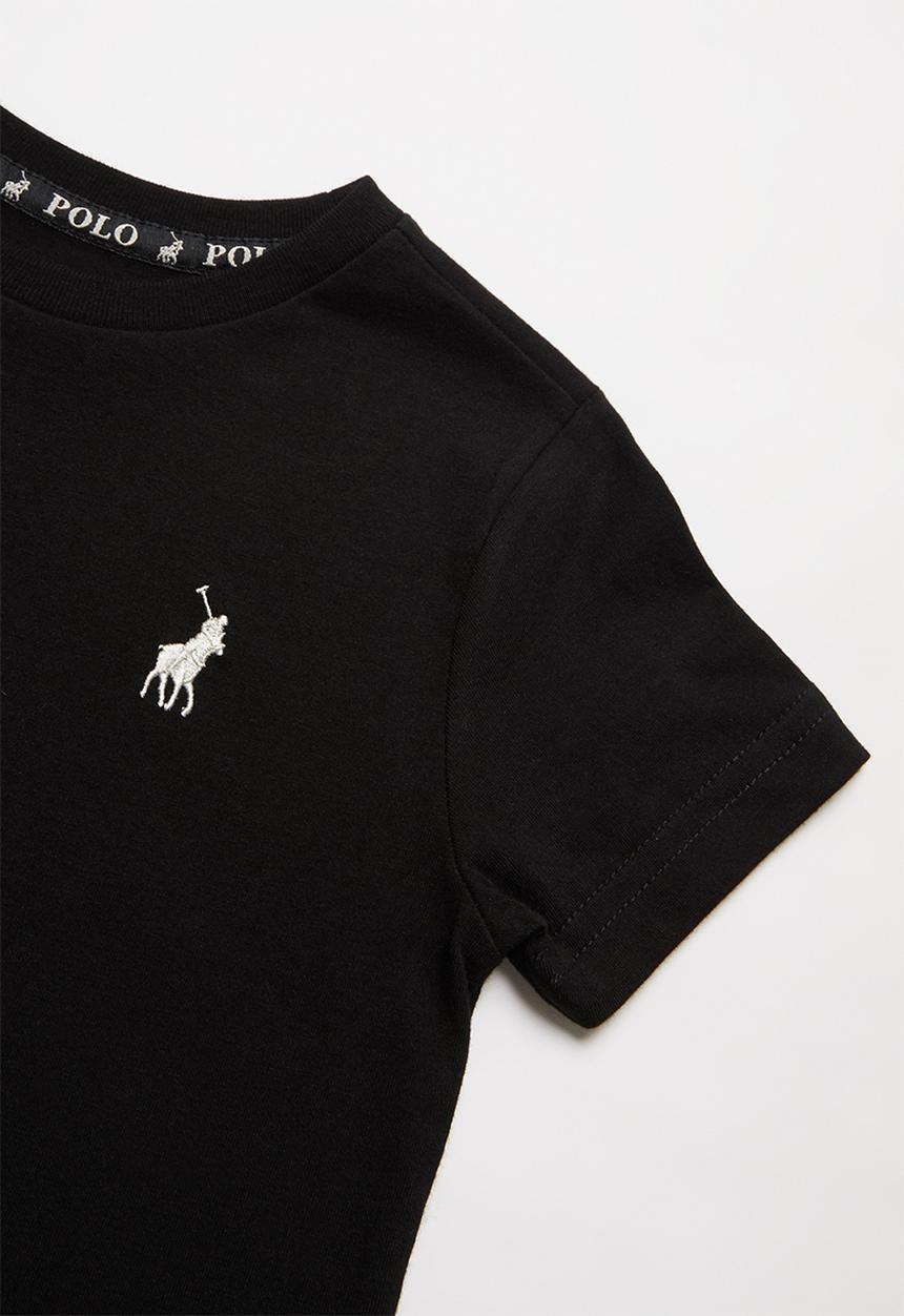 POLO - Boys rick short sleeve tee - black