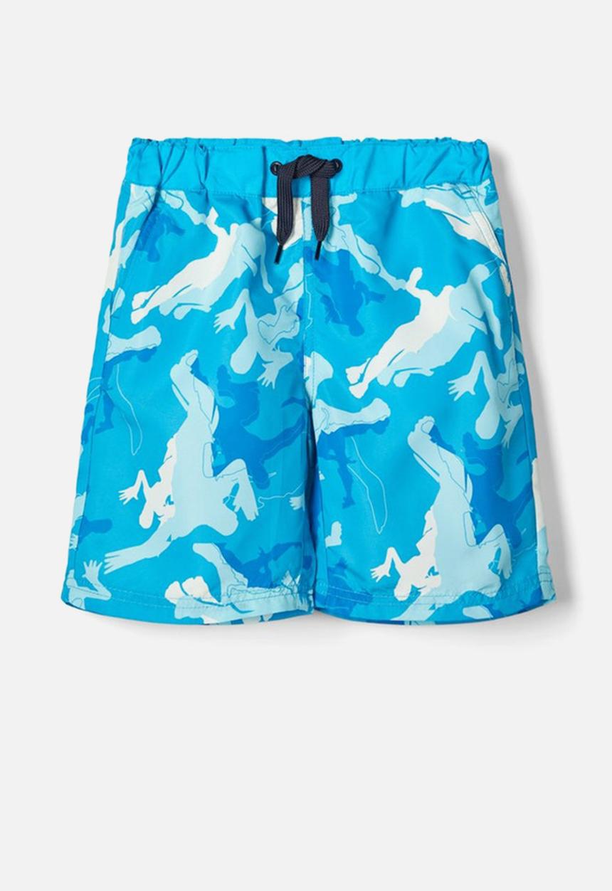 Name It - Fortnite mateo swimshorts - blue