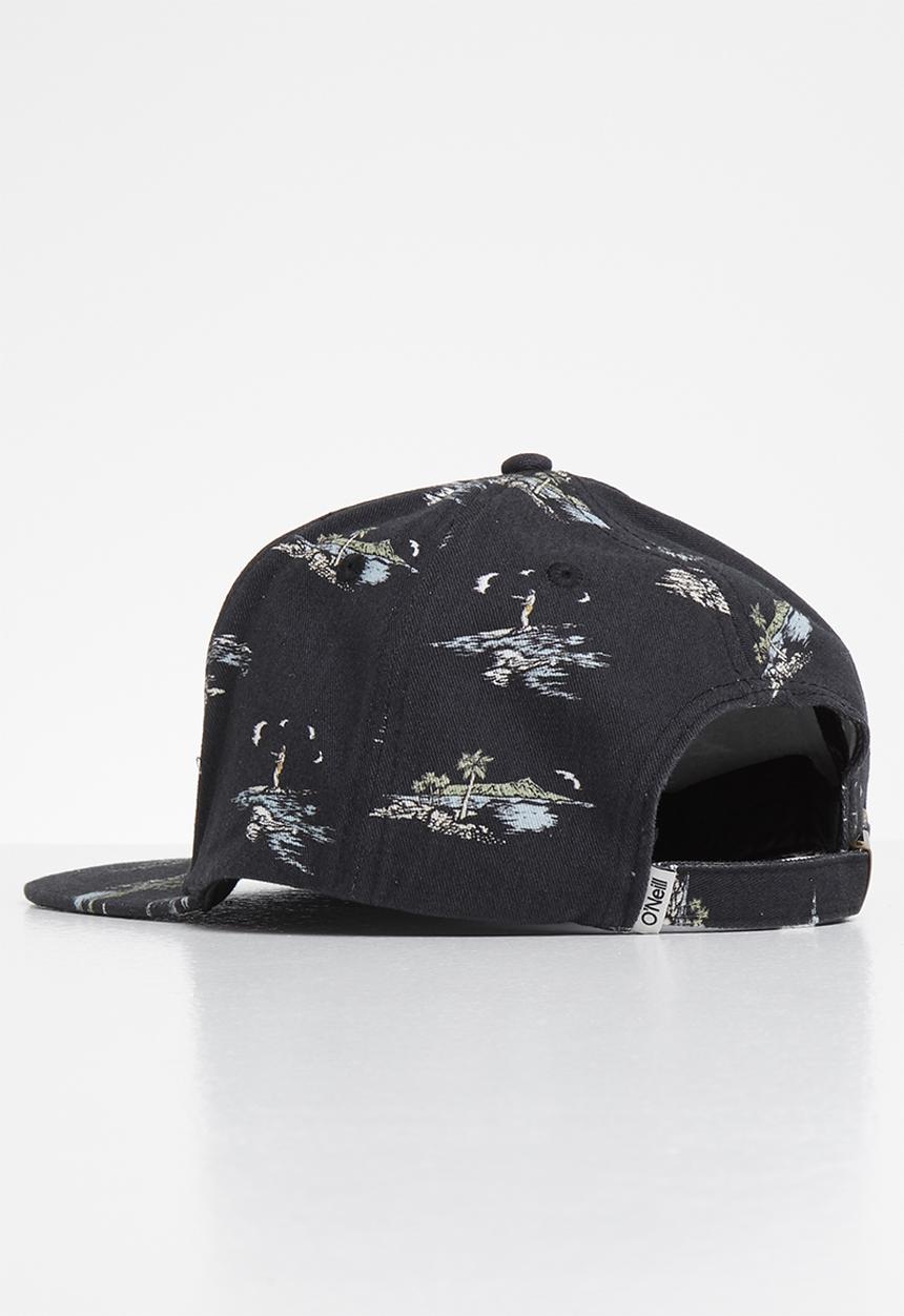 O'Neill - Palms cap - washed black