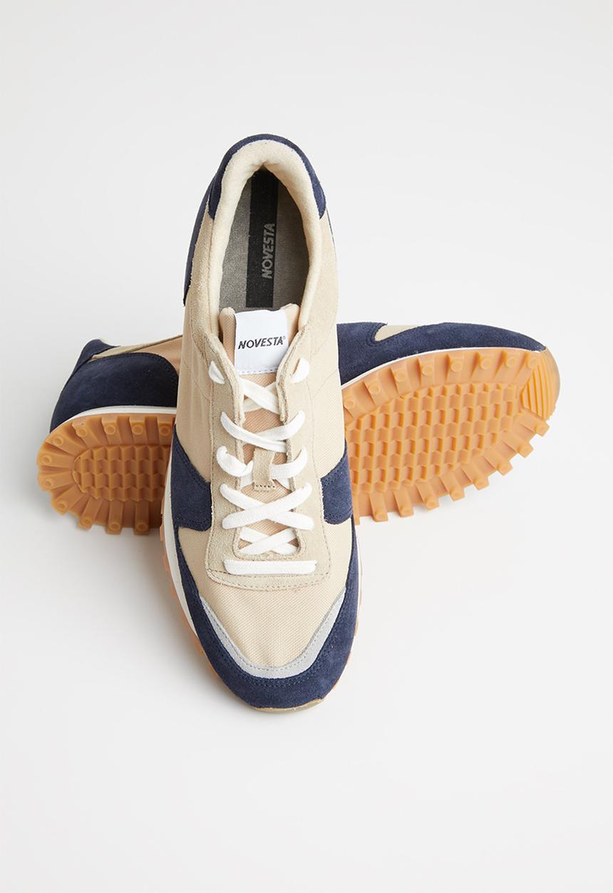 Novesta - Marathon trail - beige & navy