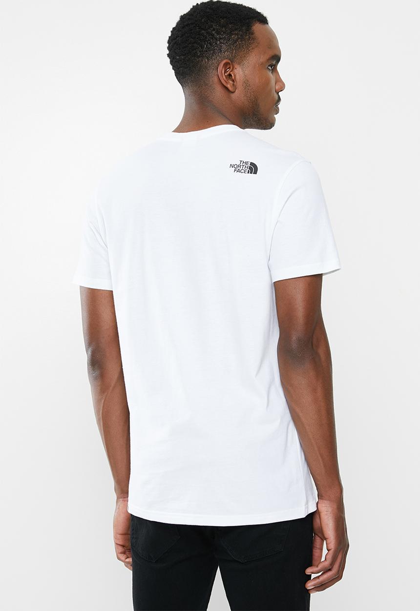 The North Face - Short sleeve mount line tee - white
