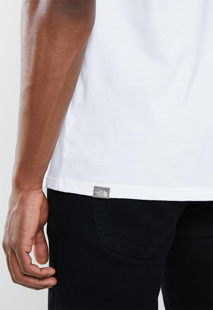 The North Face - Short sleeve mount line tee - white