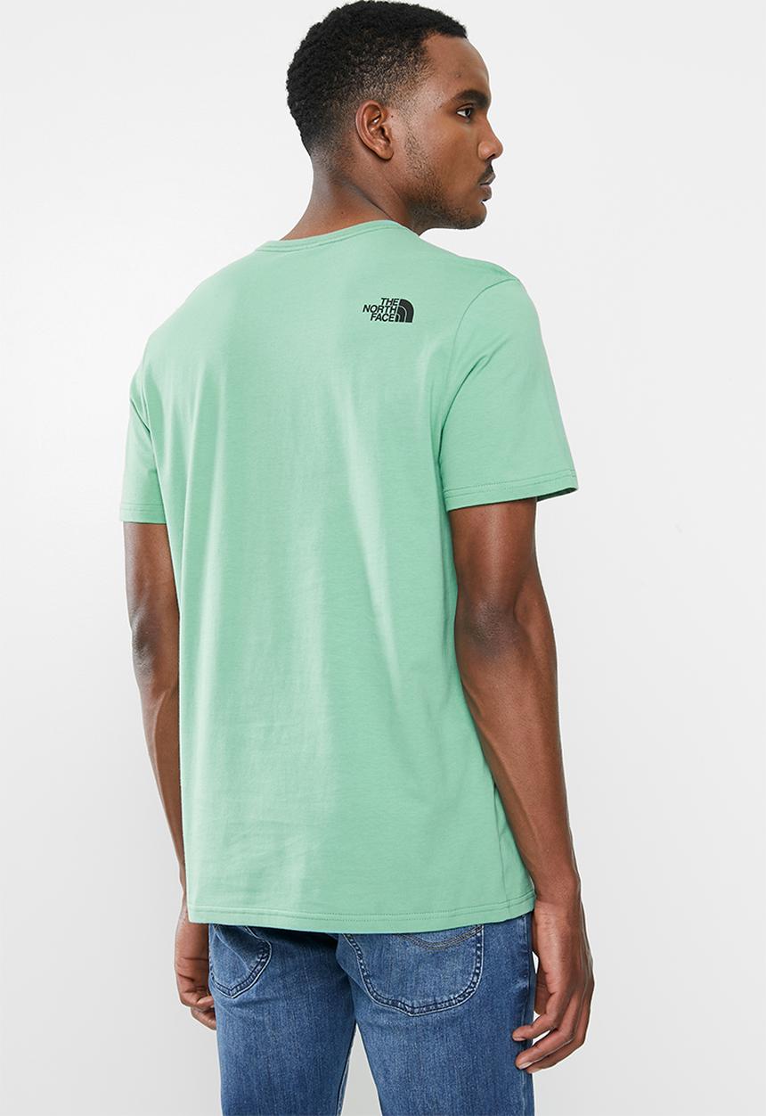 The North Face - Short sleeve fine tee - green