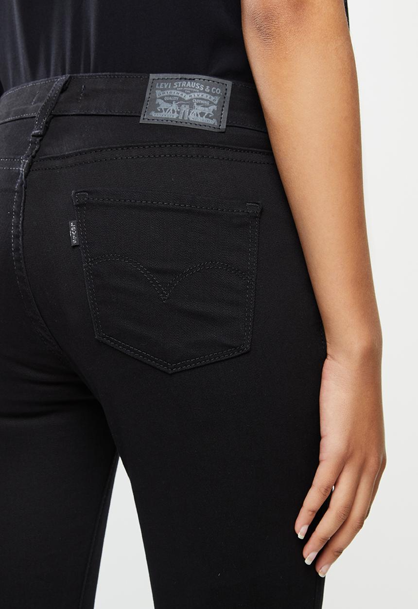 Levi’s® - 720 High Rise Super Skinny Jeans - Black Squared