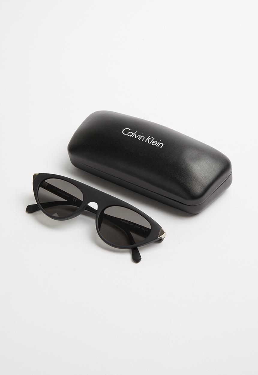 Calvin Klein - CK Contour Matte Black Sunglasses - Black