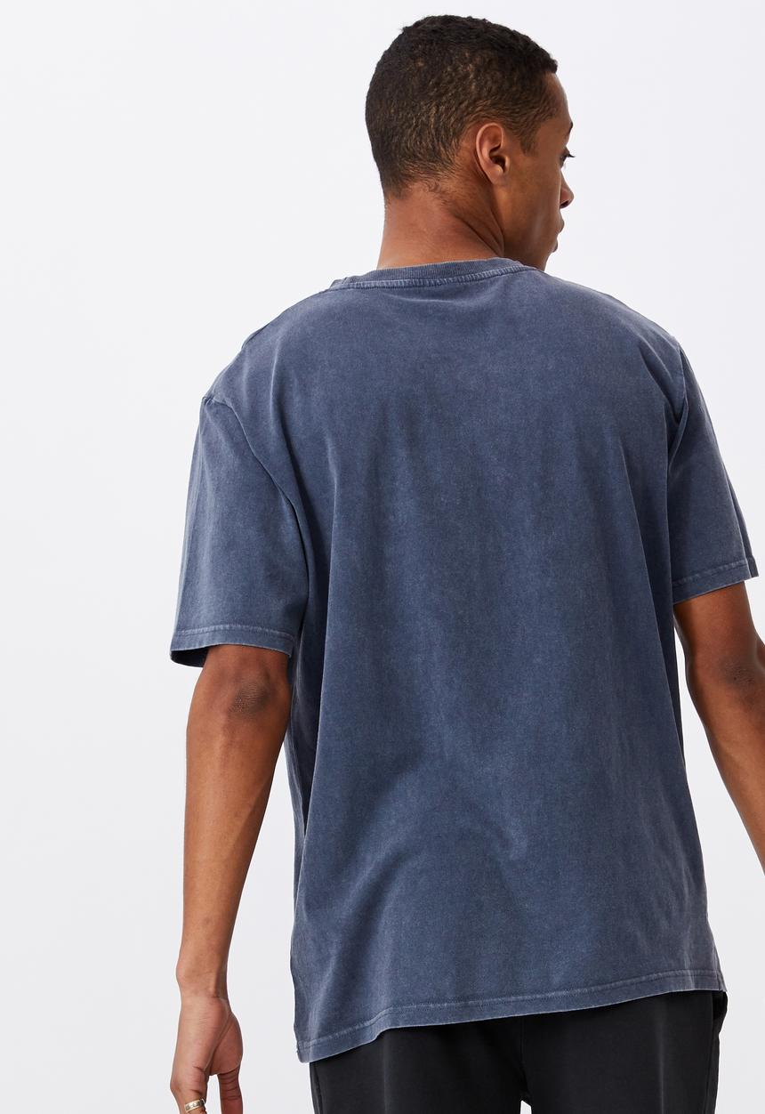 Cotton On - Brooklyn new york  bondi tee - true navy
