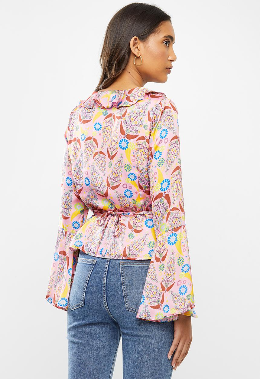 Glamorous - Ruffle blouse - multi