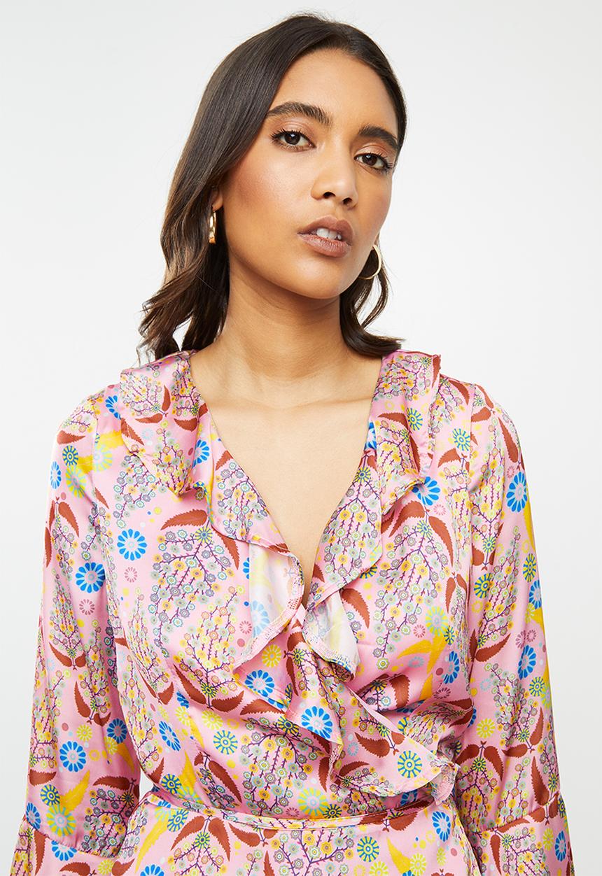 Glamorous - Ruffle blouse - multi