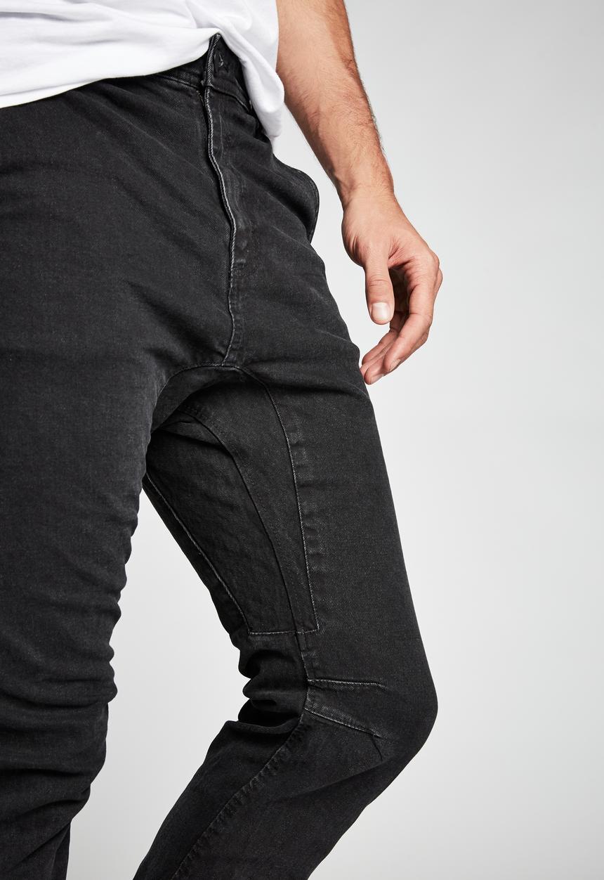 Cotton On - Slim denim jogger - black