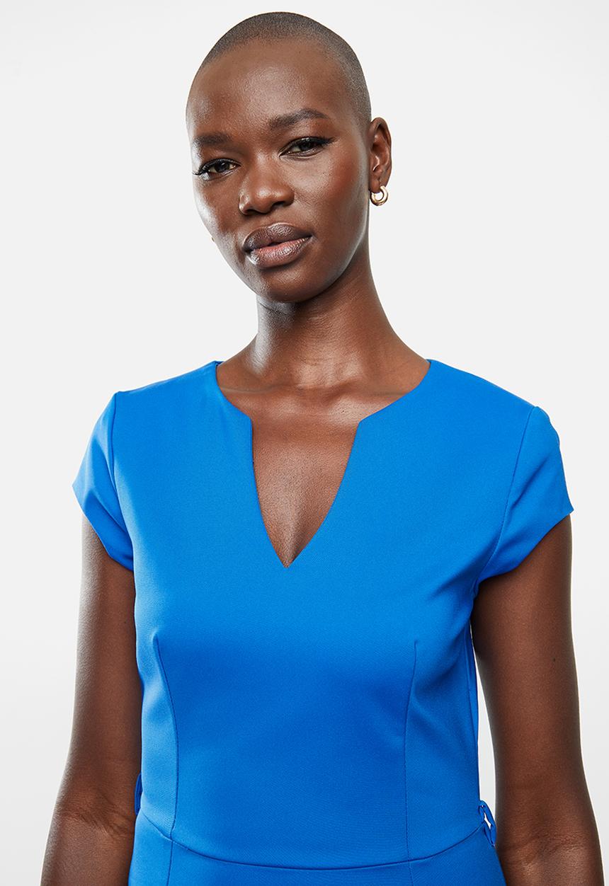 MANGO - aina dress - blue
