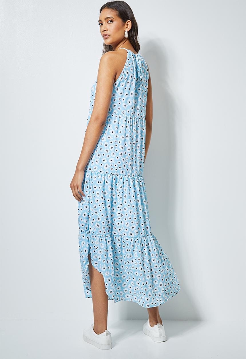 Superbalist - Halter maxi dress - blue 