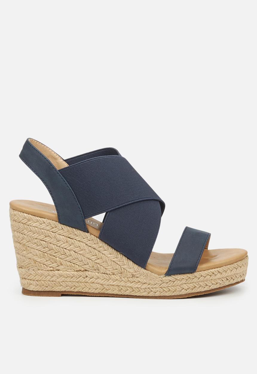 Butterfly Feet - Safarina wedge - navy