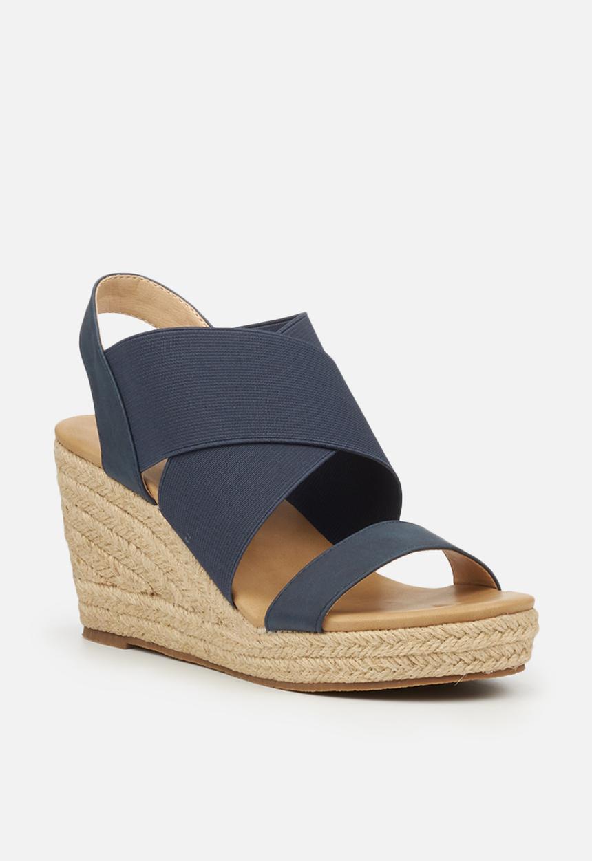 Butterfly Feet - Safarina wedge - navy