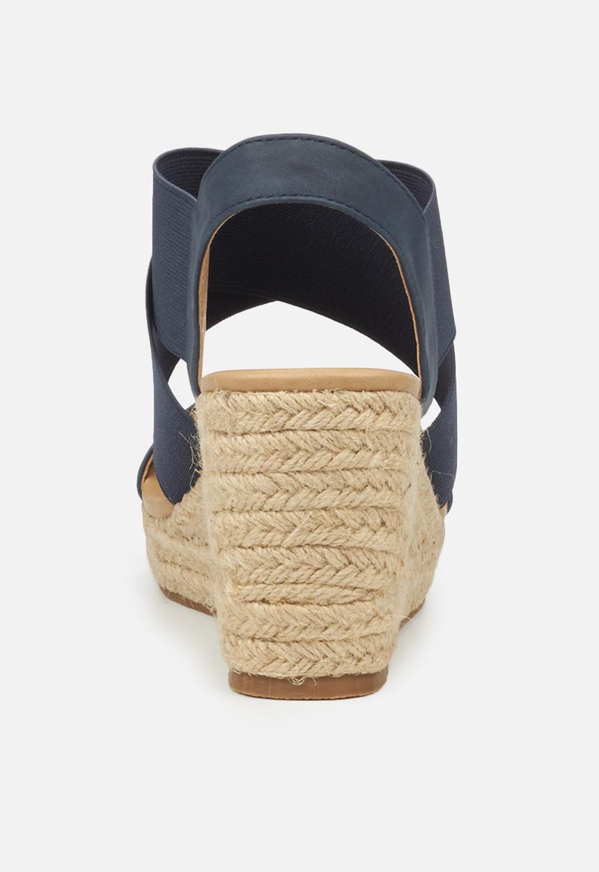Butterfly Feet - Safarina wedge - navy