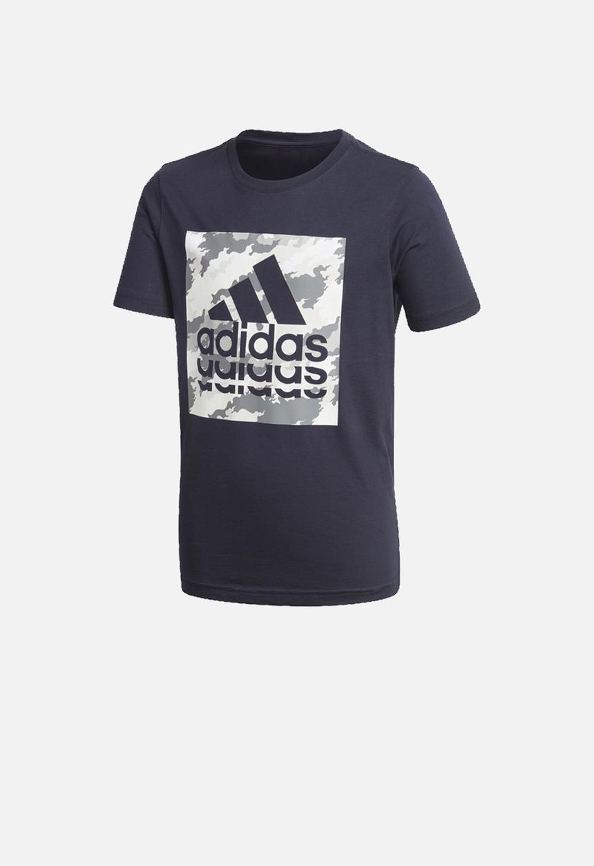 adidas Originals - Boys bos graph tee - navy