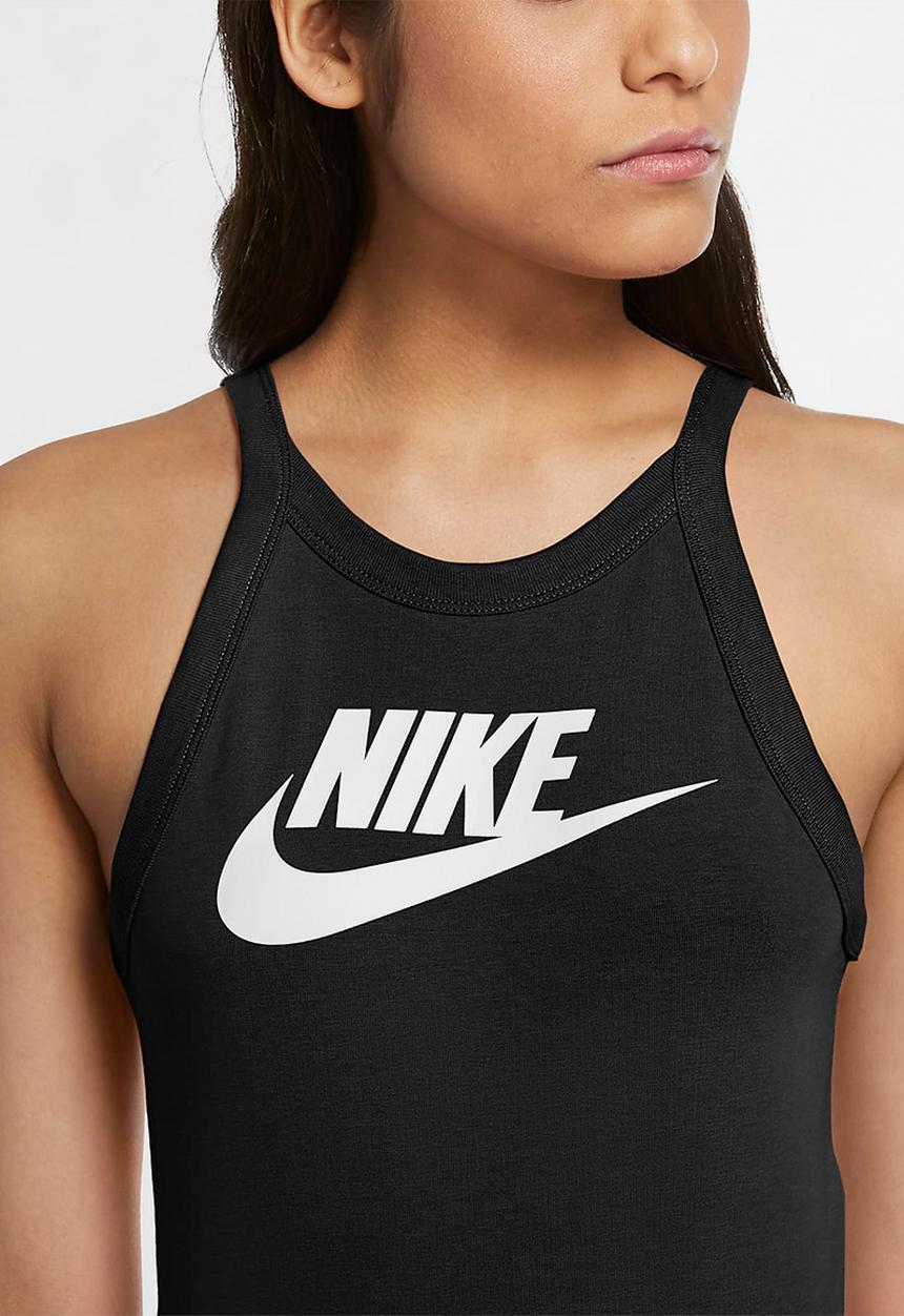 Nike - W nsw essntl bodysuit tank hbr - black & white