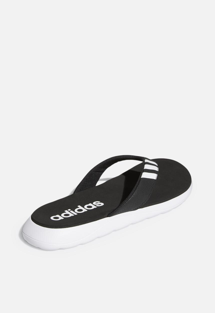 adidas Originals - Comfort flip flop - core black & cloud white