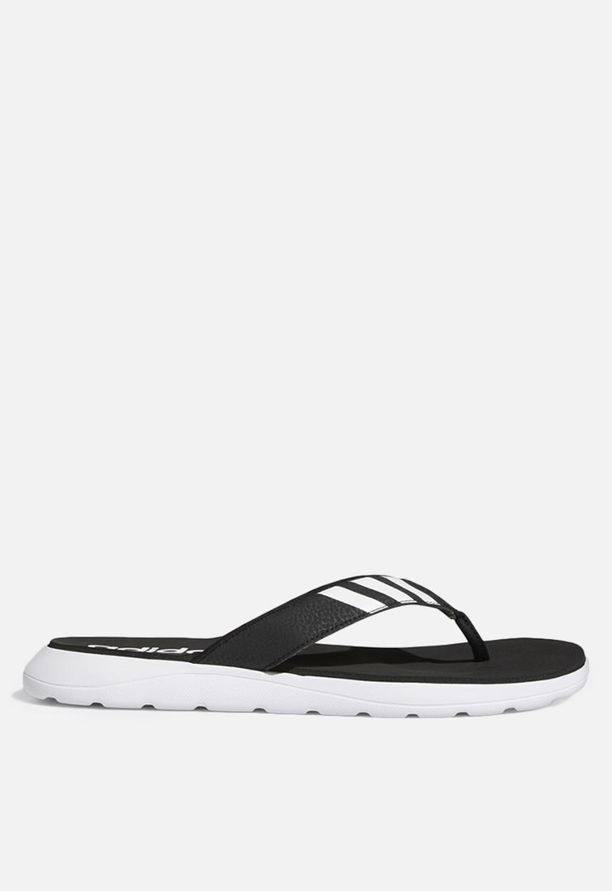 adidas Originals - Comfort flip flop - core black & cloud white