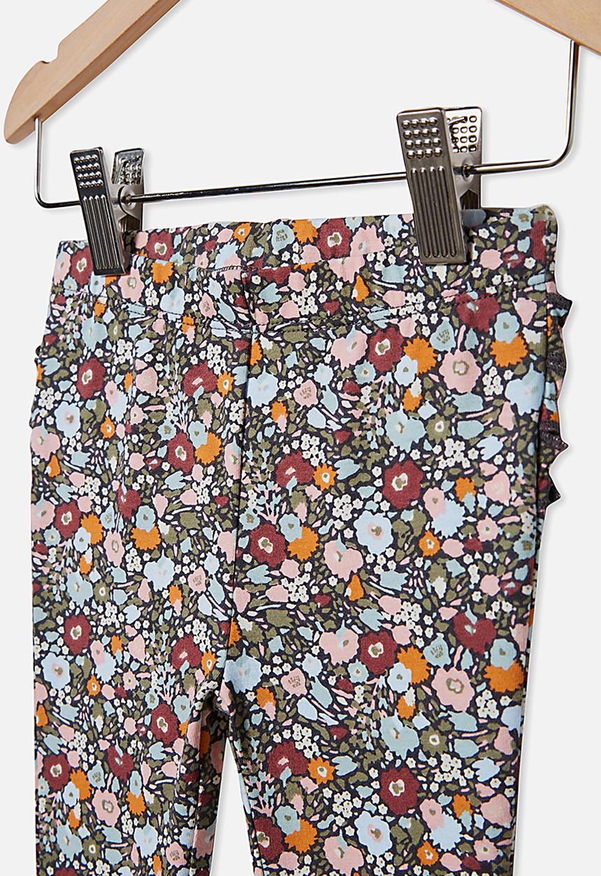 Cotton On - Quinn ruffle legging - multi