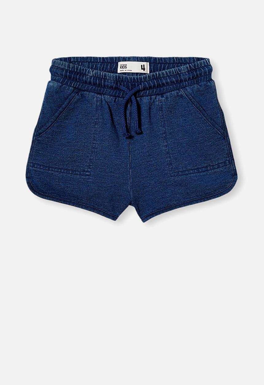 Cotton On - Nina knit short - mid blue wash