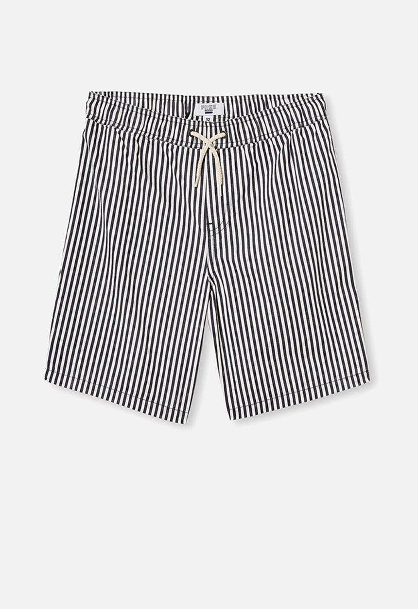 Free by Cotton On - Boys volly short - navy & white